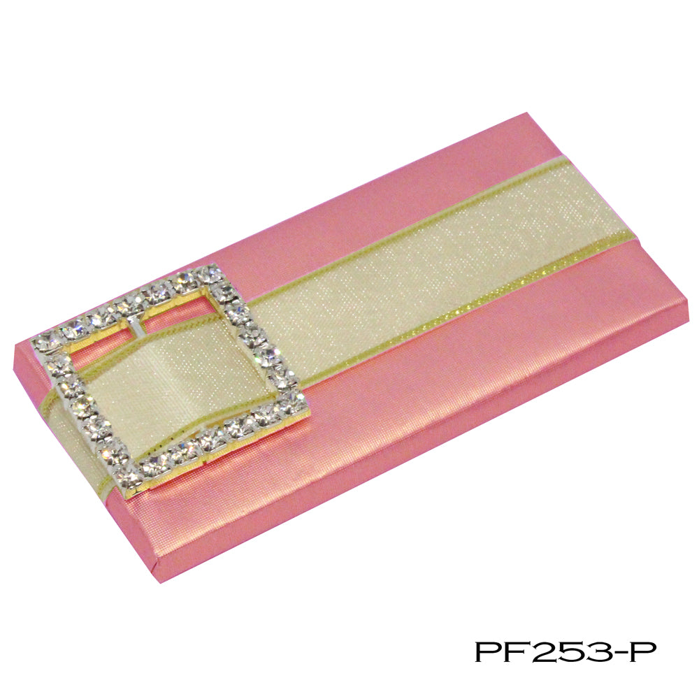 Rectangle with Sparkly Buckle Charm  PF253 -----(Customize the foil color)