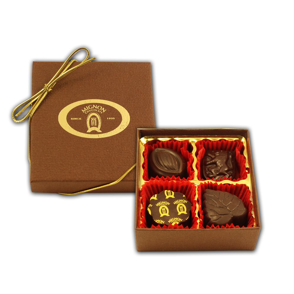 Dark Chocolate Collection- 4 Pieces