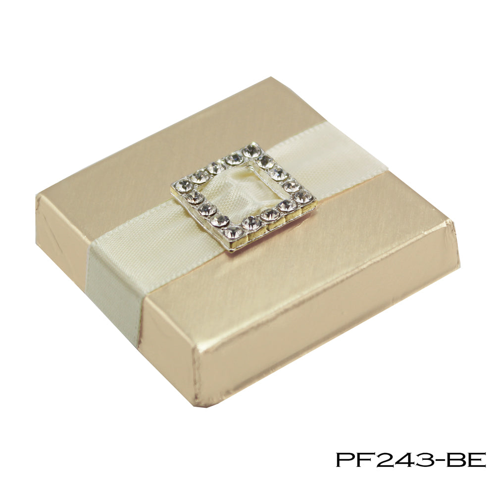 Sparkly Square Small Buckle PF243 --------(Customize the foil color)