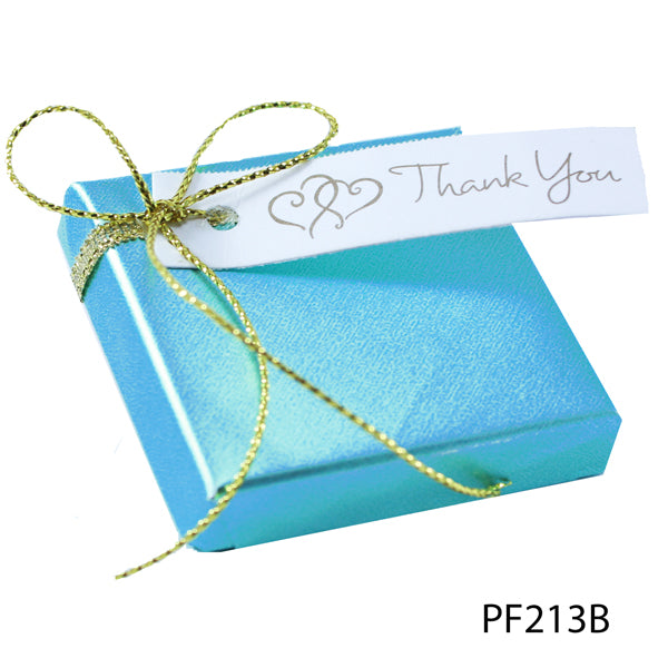 "Thank You" Squares  PF213 ------(Customize the foil color)
