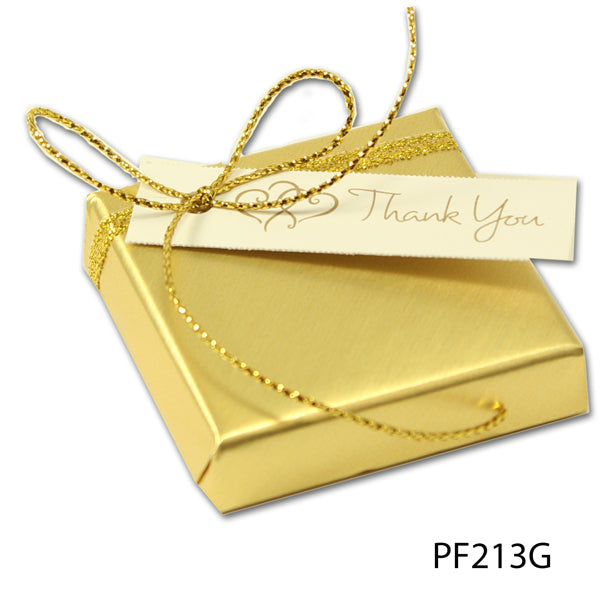 "Thank You" Squares  PF213 ------(Customize the foil color)