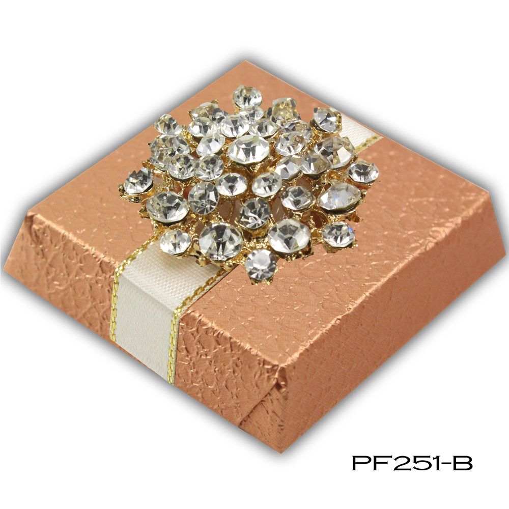 Brooch Squares PF251 -----(Customize the foil color)
