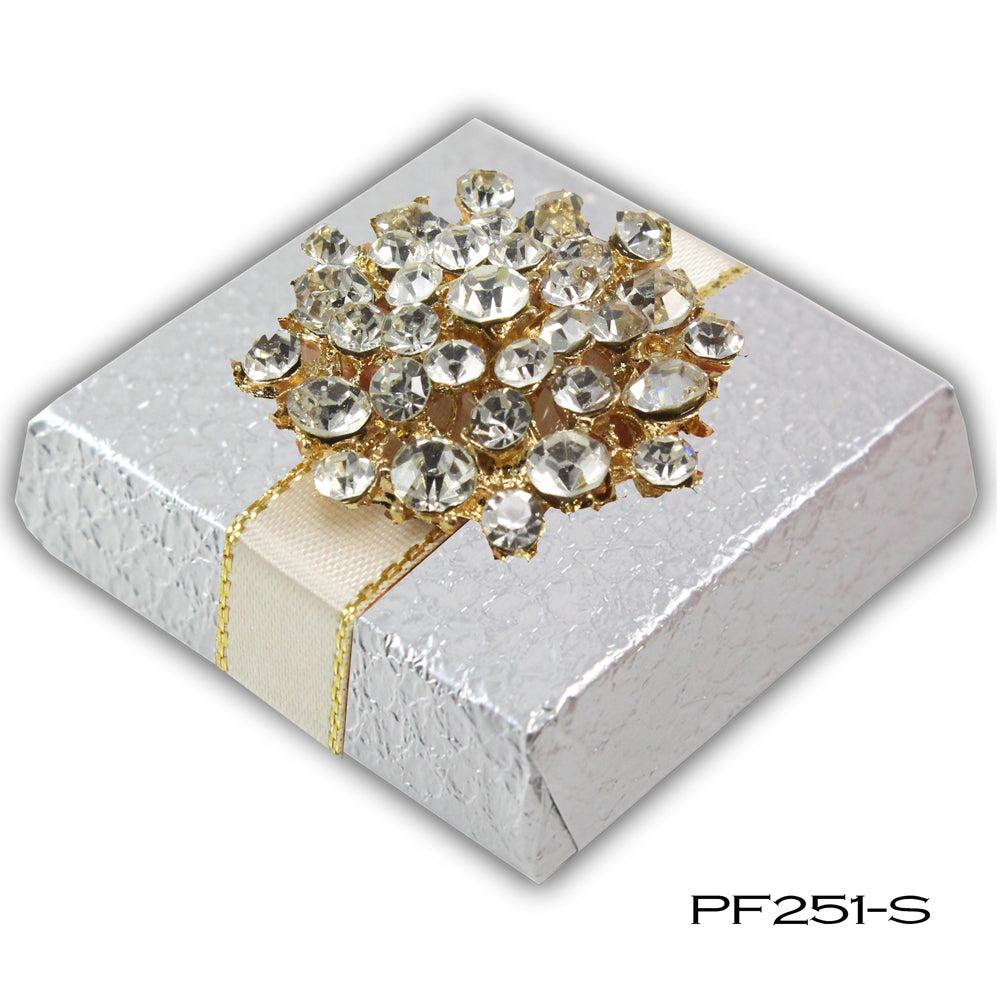 Brooch Squares PF251 -----(Customize the foil color)
